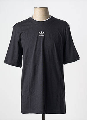 T-marškinys apvalus kaklas juodas ADIDAS vyras