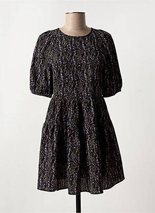Trumpa suknelė apvalus kaklas juodas NOISY MAY moteris