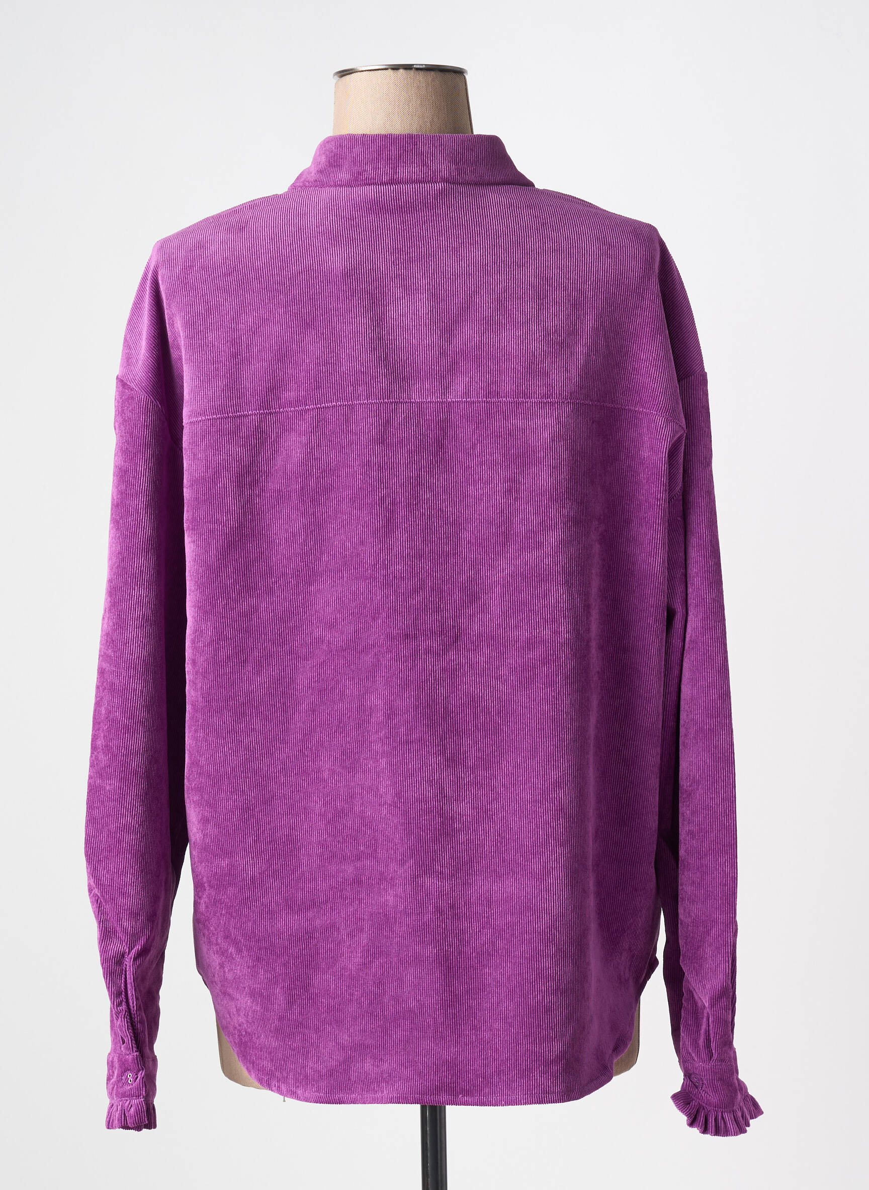 Moteriškas marškinys violetinis VILA moteris