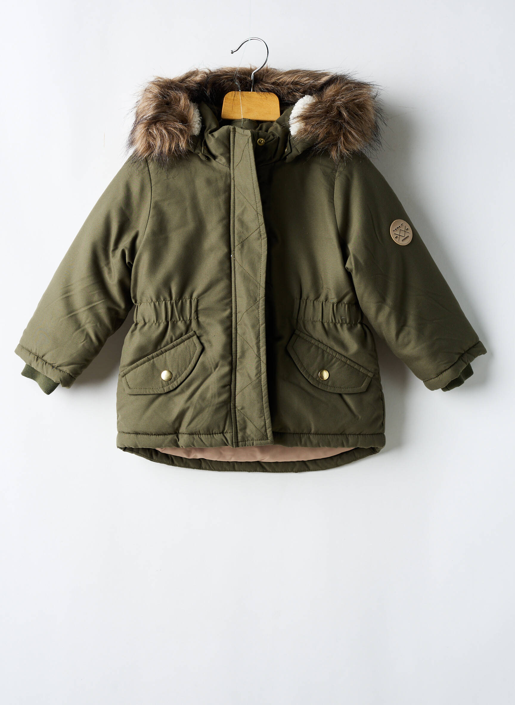 Parka žalias NAME IT mergina