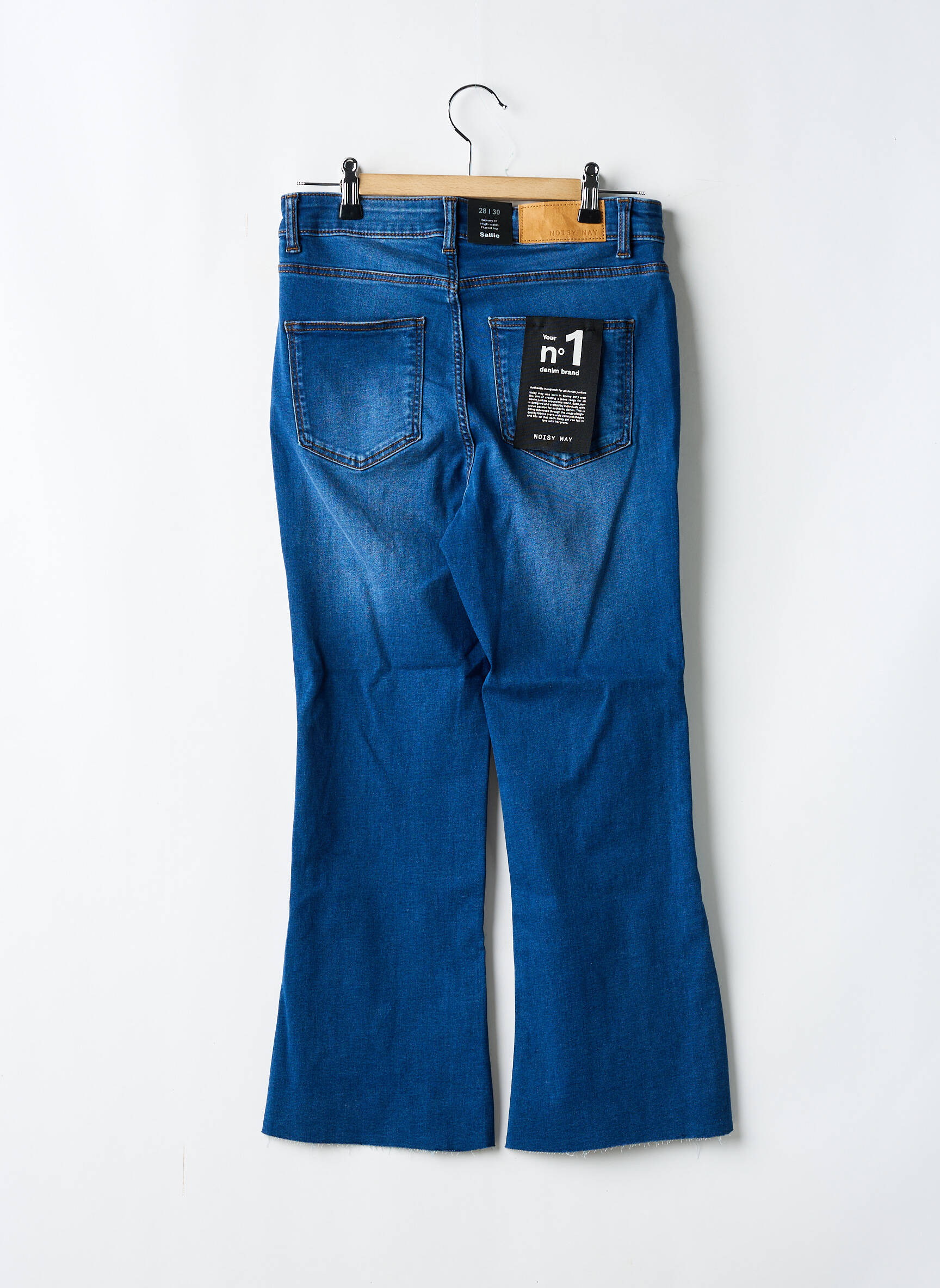 Bootcut džinsai mėlyna NOISY MAY moteris