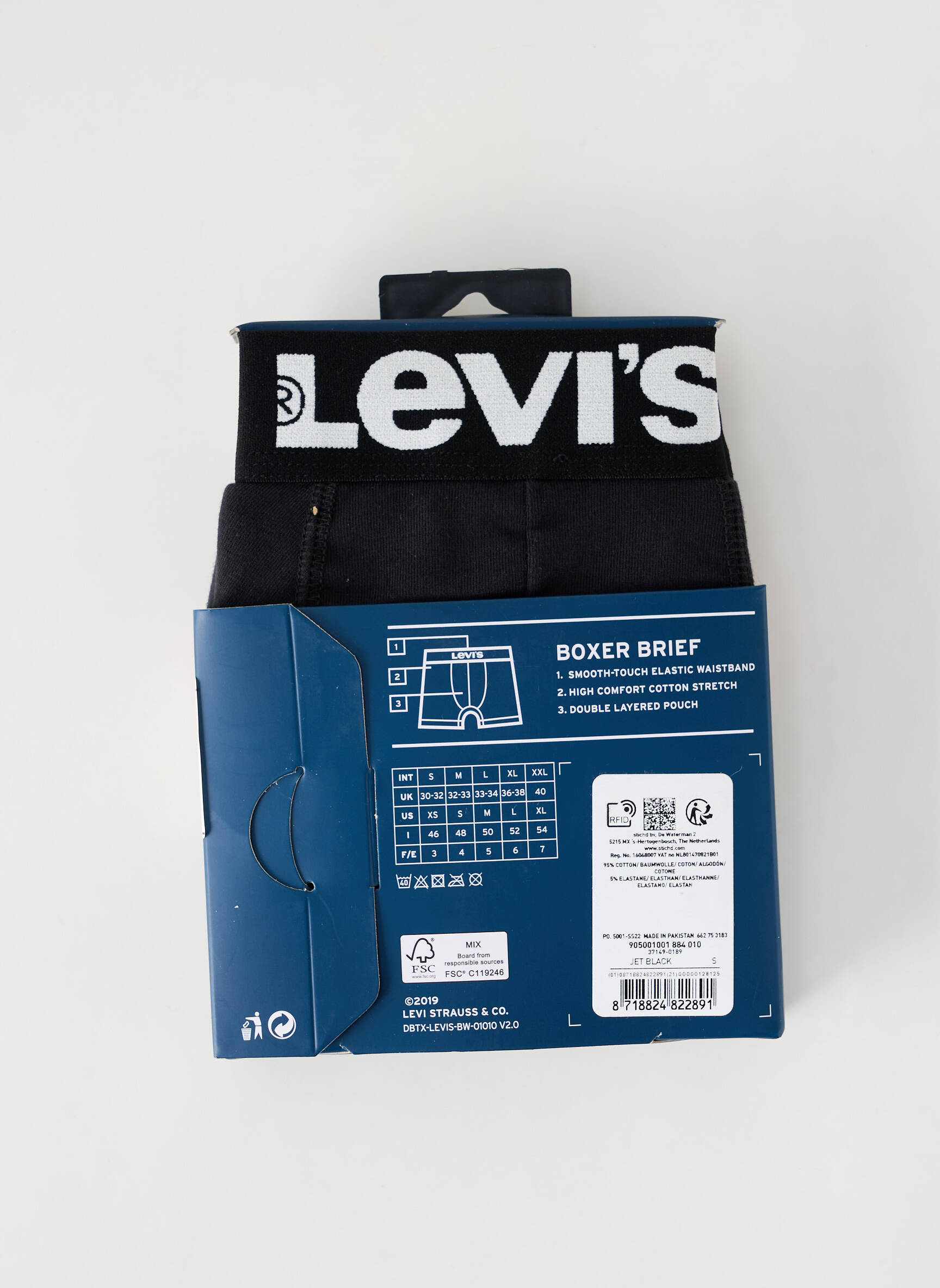 Bokseris juodas LEVI'S vyras
