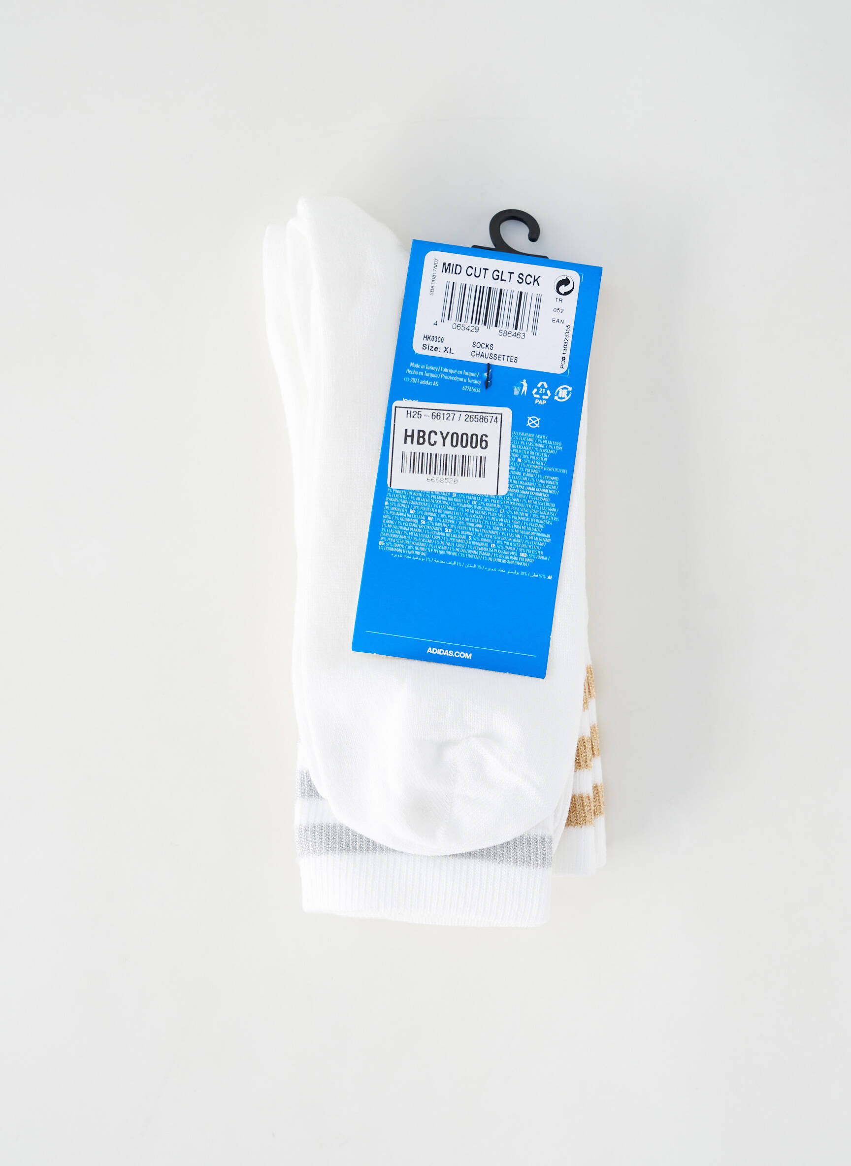 Kojinės baltas ADIDAS moteris