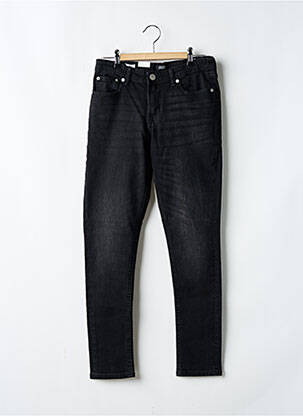 Lieknos džinsai juodas JACK & JONES berniukas