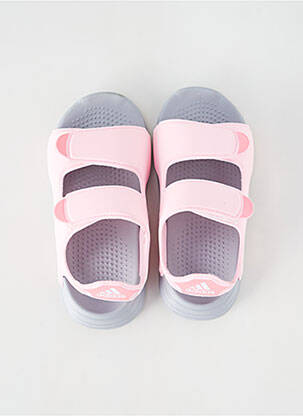 Sandalai/nu pėdos užsegimas kilpa(s) atvira pabaiga rožinė ADIDAS mergina