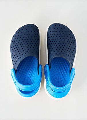 Mule/sabotai apvalus mygtukas apvalus mygtukas mėlyna CROCS berniukas