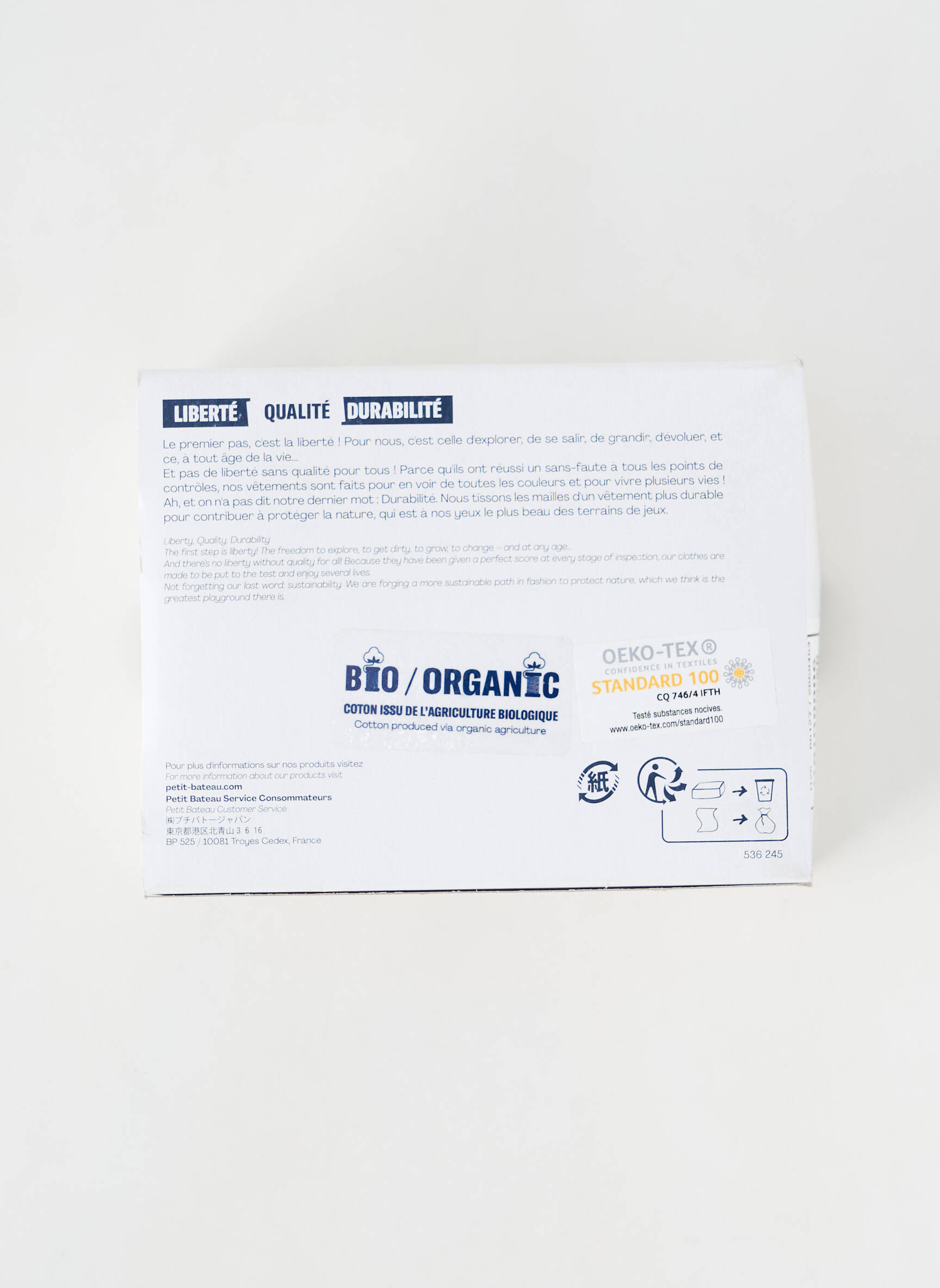 Kelnaitė baltas PETIT BATEAU moteris