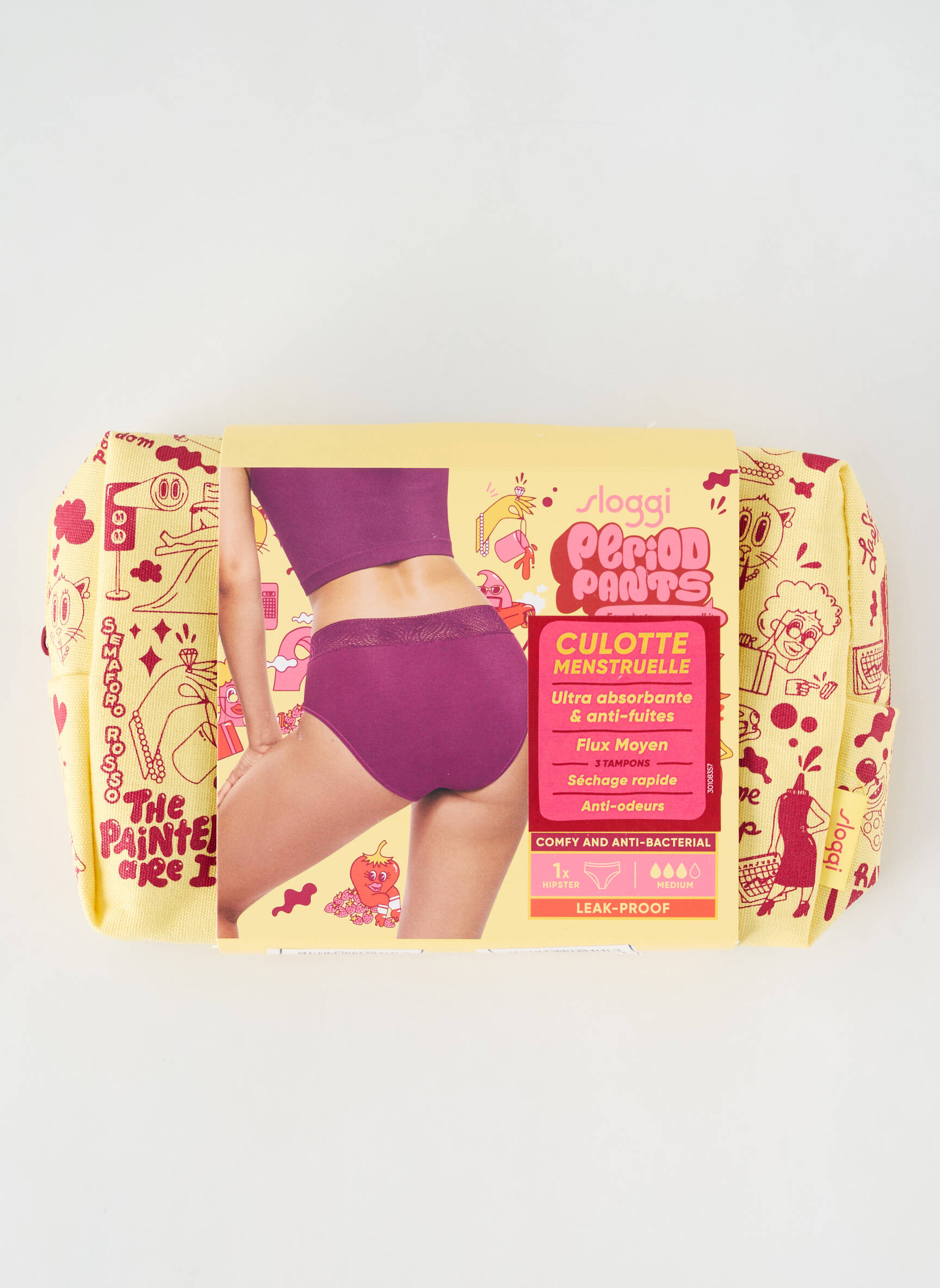 Menstruacinė kelnaitė violetinis SLOGGI moteris