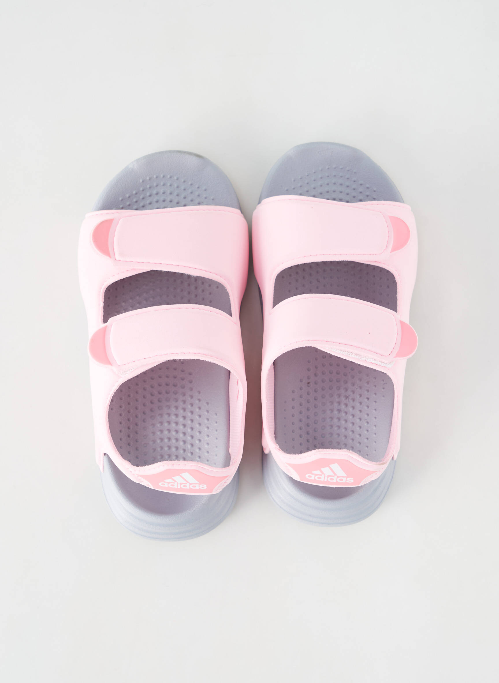 Sandalai/nu pėdos užsegimas kilpa(s) atvira pabaiga rožinė ADIDAS mergina