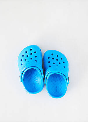 Mule/sabotai apvalus mygtukas apvalus mygtukas mėlyna CROCS berniukas