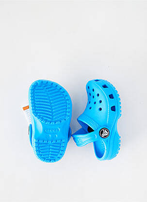 Mule/sabotai apvalus mygtukas apvalus mygtukas mėlyna CROCS berniukas