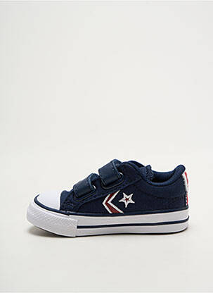 Bėgimo bateliai šnervių uždarymas apvalus mygtukas mėlyna CONVERSE berniukas