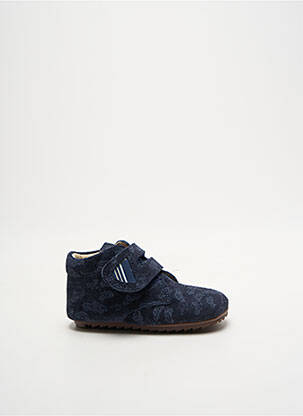 Bateliai apvalus mygtukas apvalus mygtukas mėlyna SHOESME vaikas
