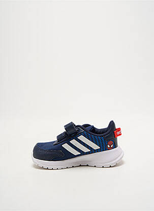 Bėgimo bateliai šnervių uždarymas apvalus mygtukas mėlyna ADIDAS berniukas