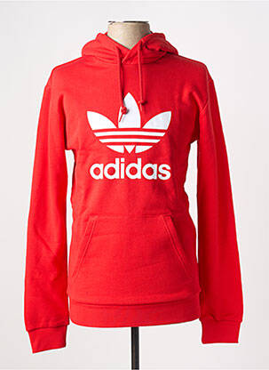 Kapišonas apvalus kaklas raudona ADIDAS vyras