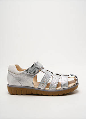 Sandalai/nu pėdos sidabrinė CLARKS mergina