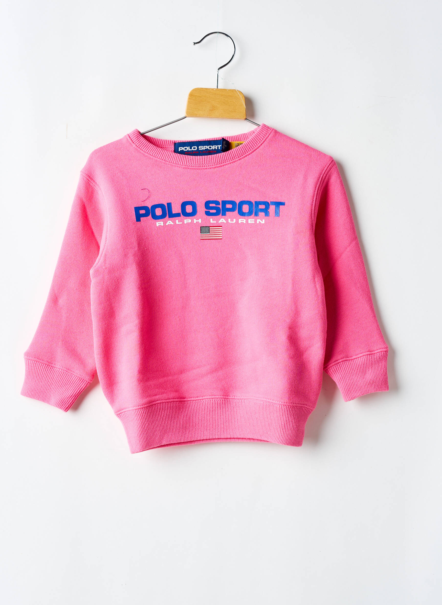 Mikroskopas apvalus kaklas rožinė RALPH LAUREN mergina