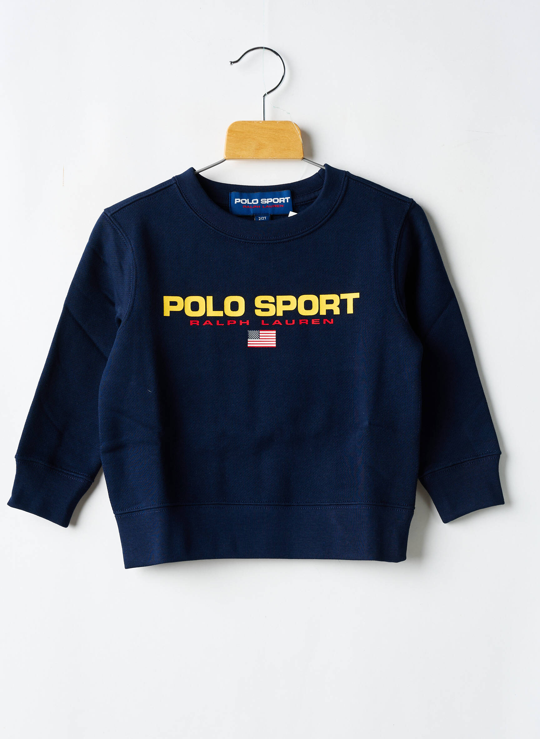 T-marškinys apvalus kaklas mėlyna RALPH LAUREN berniukas