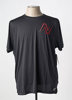 T-marškinys apvalus kaklas juodas NEW BALANCE vyras