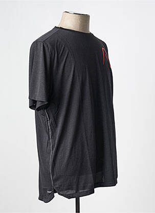 T-marškinys apvalus kaklas juodas NEW BALANCE vyras