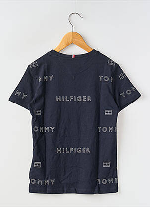 T-marškinys apvalus kaklas mėlyna TOMMY HILFIGER berniukas
