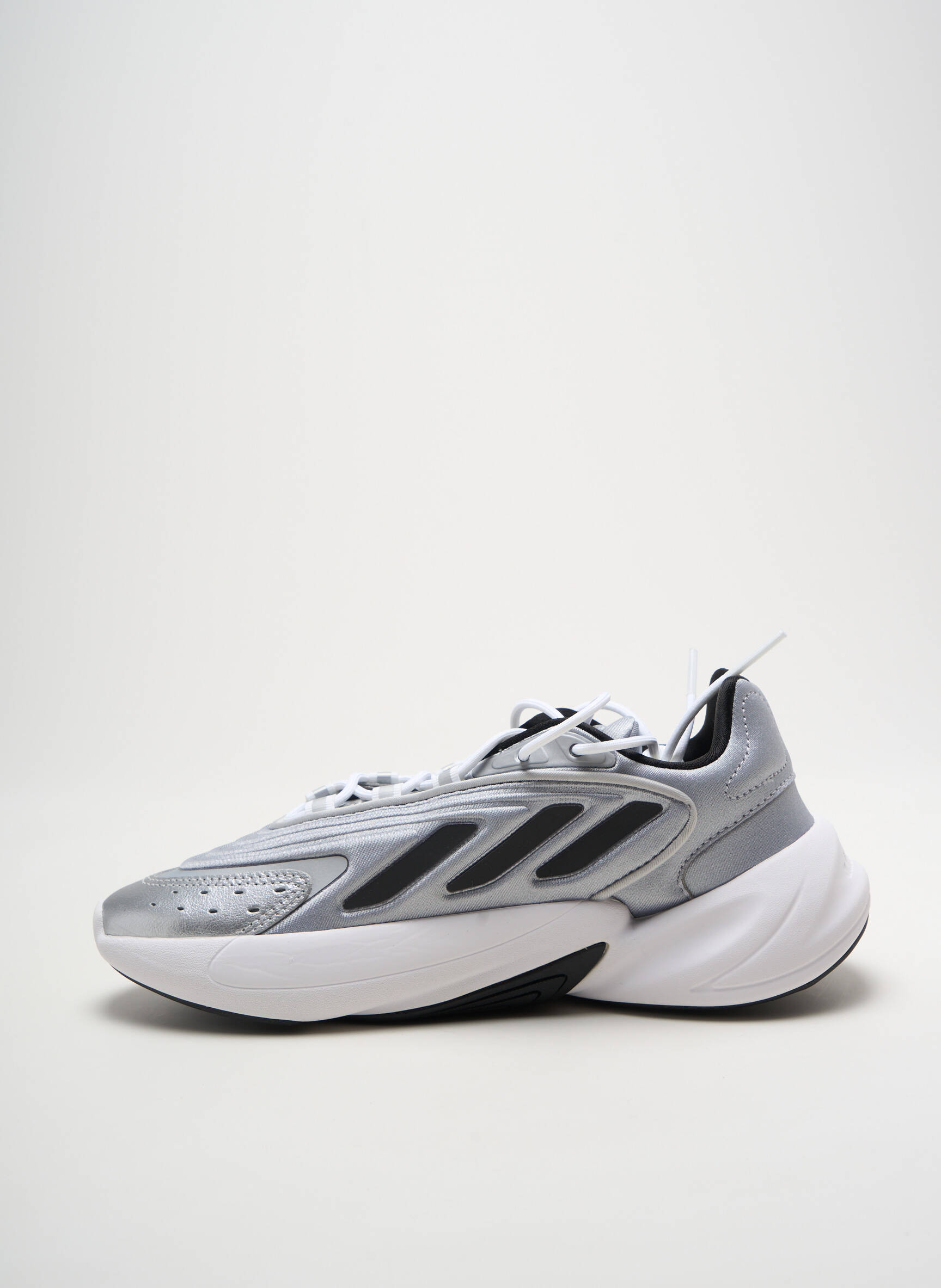 Bėgimo bateliai apvalus mygtukas apvalus mygtukas sidabrinė ADIDAS moteris