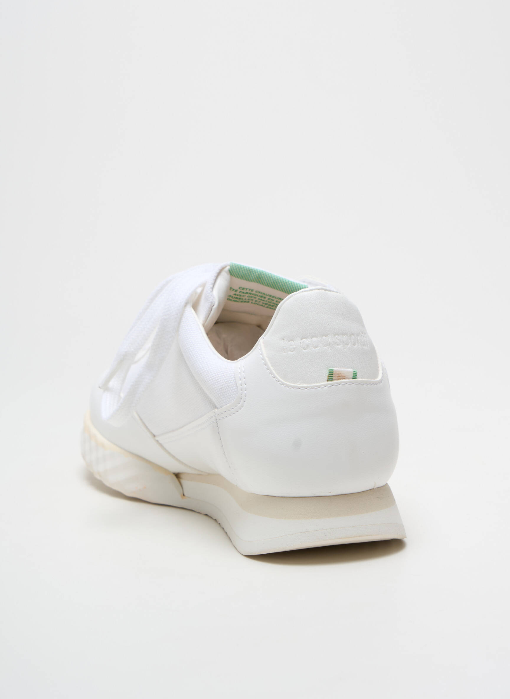 Bėgimo bateliai apvalus mygtukas apvalus mygtukas baltas LE COQ SPORTIF moteris