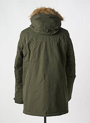Parka kapišonas žalias JACK & JONES vyras