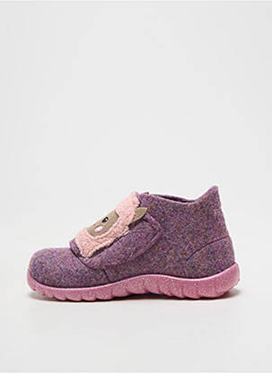 Bateliai/pantofliai apvalus mygtukas apvalus mygtukas violetinis SUPERFIT mergina