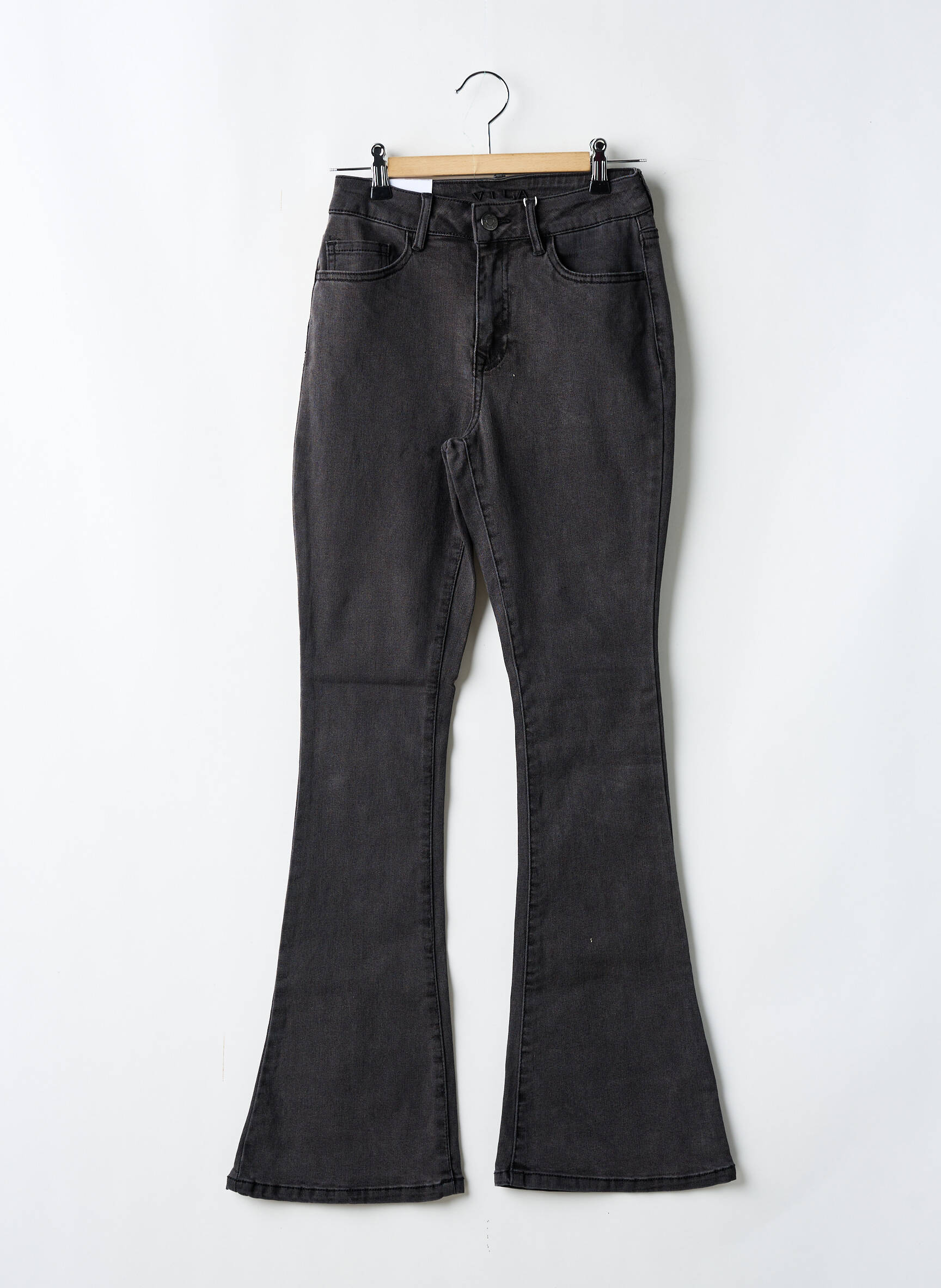 Bootcut džinsai juodas VILA moteris