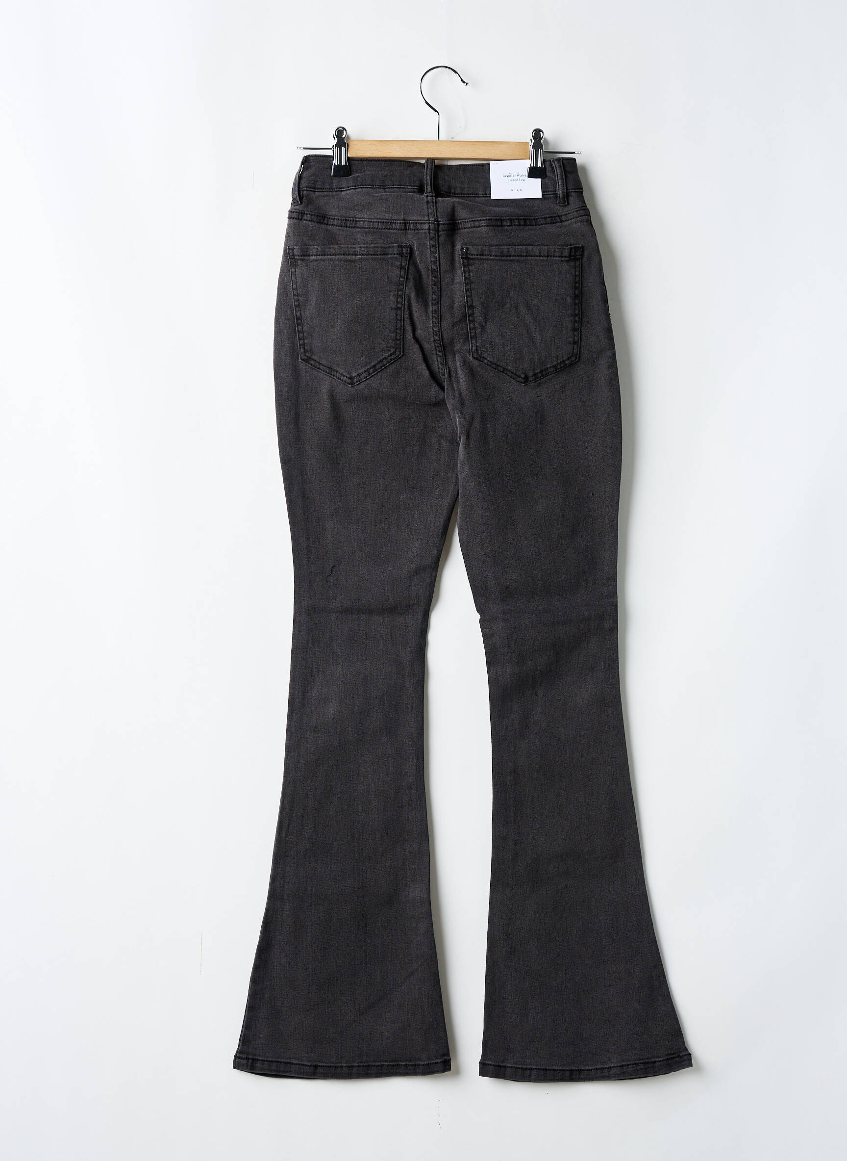 Bootcut džinsai juodas VILA moteris
