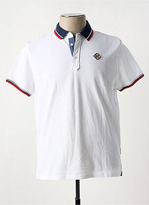 Polo baltas SCHOTT vyras