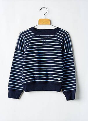 Mikroskopas apvalus kaklas mėlyna PETIT BATEAU mergina