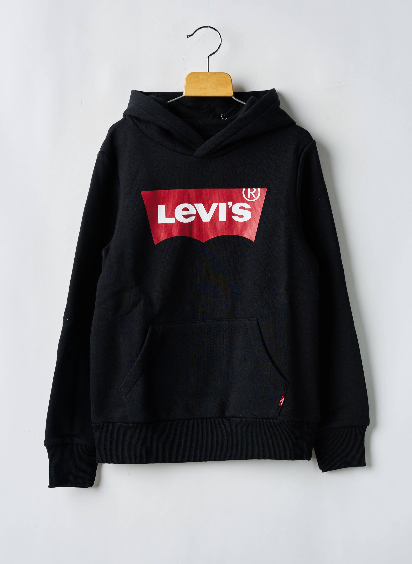 Kapišonas juodas LEVI'S berniukas