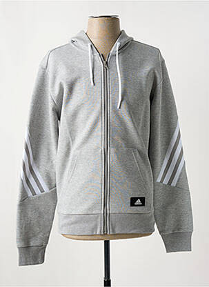 Kasdienis švarkas pilka ADIDAS vyras