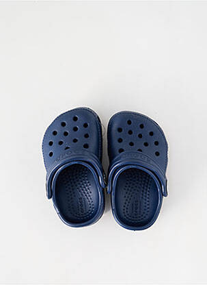 Mule/sabotai apvalus mygtukas apvalus mygtukas mėlyna CROCS vaikas