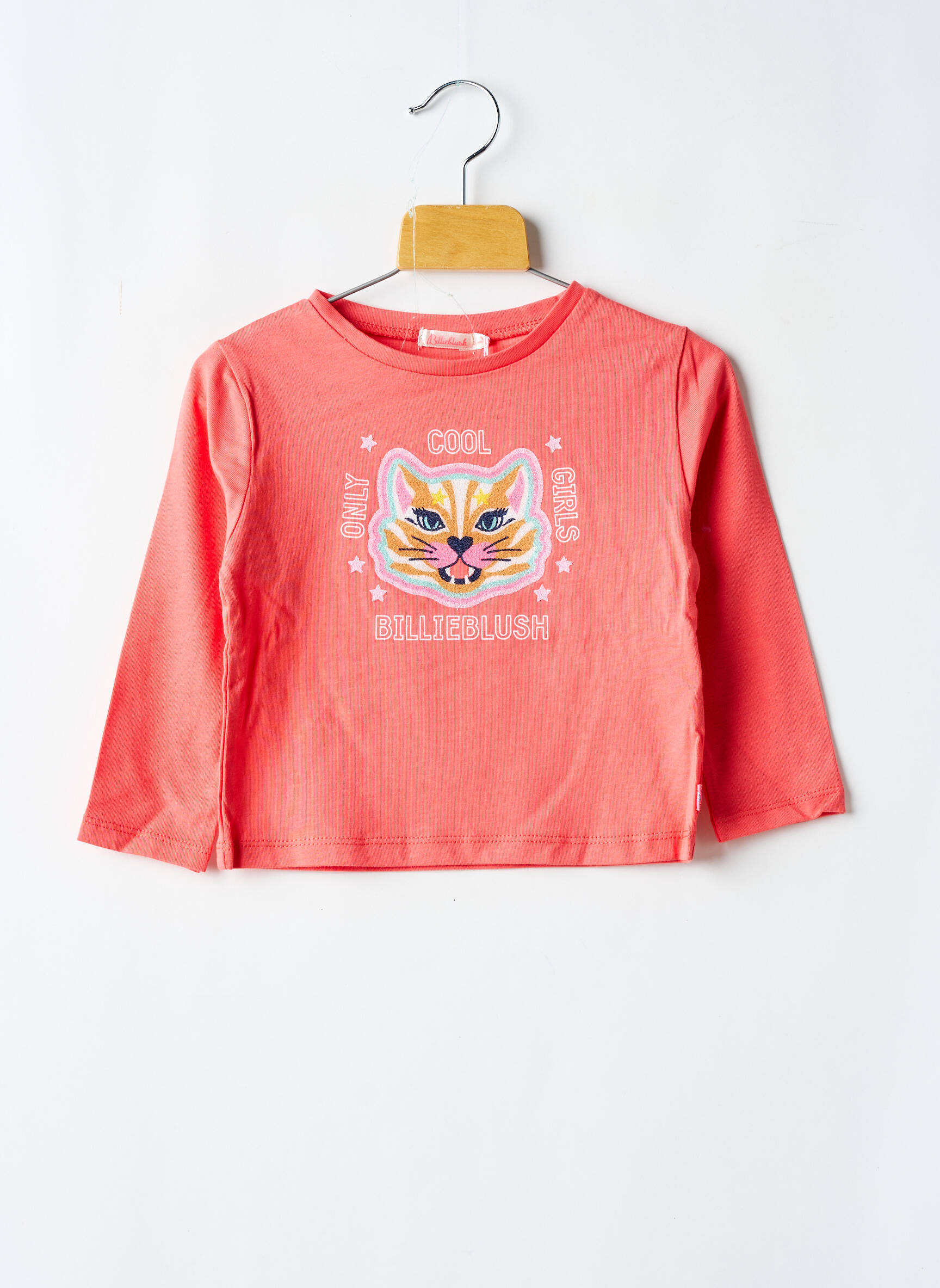 T-marškinys apvalus kaklas raudona BILLIEBLUSH mergina