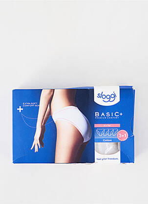 Aukšta kelnaitė baltas SLOGGI moteris