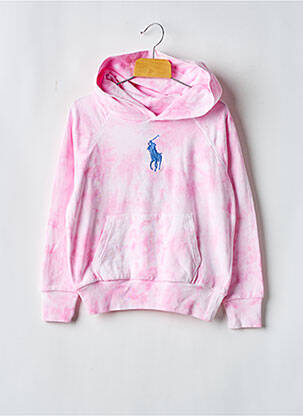 Kapišonas apvalus kaklas rožinė RALPH LAUREN mergina