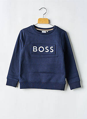 Mikroskopas apvalus kaklas mėlyna HUGO BOSS berniukas