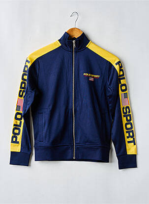 Kasdienis švarkas aukšta apykaklė mėlyna RALPH LAUREN berniukas