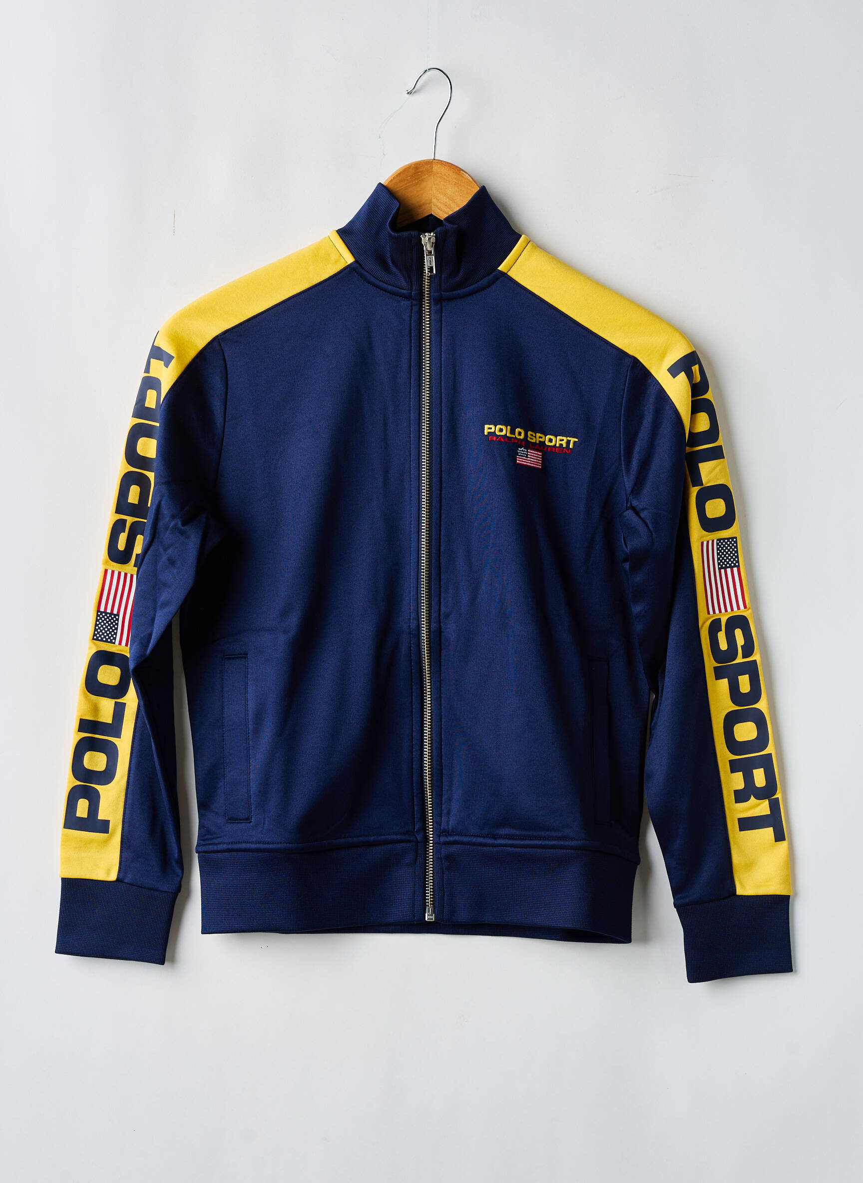Kasdienis švarkas aukšta apykaklė mėlyna RALPH LAUREN berniukas