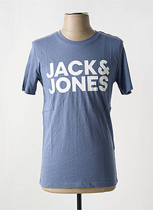 T-marškinys apvalus kaklas pilka JACK & JONES vyras