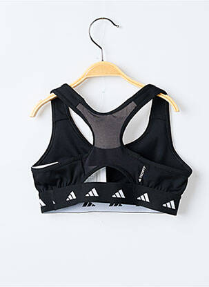 Liemenėlė apvalus kaklas juodas ADIDAS mergina