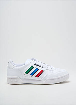 Bėgimo bateliai apvalus mygtukas apvalus mygtukas baltas ADIDAS moteris