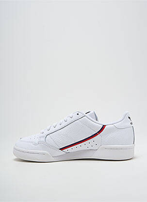 Bėgimo bateliai apvalus mygtukas apvalus mygtukas baltas ADIDAS vyras