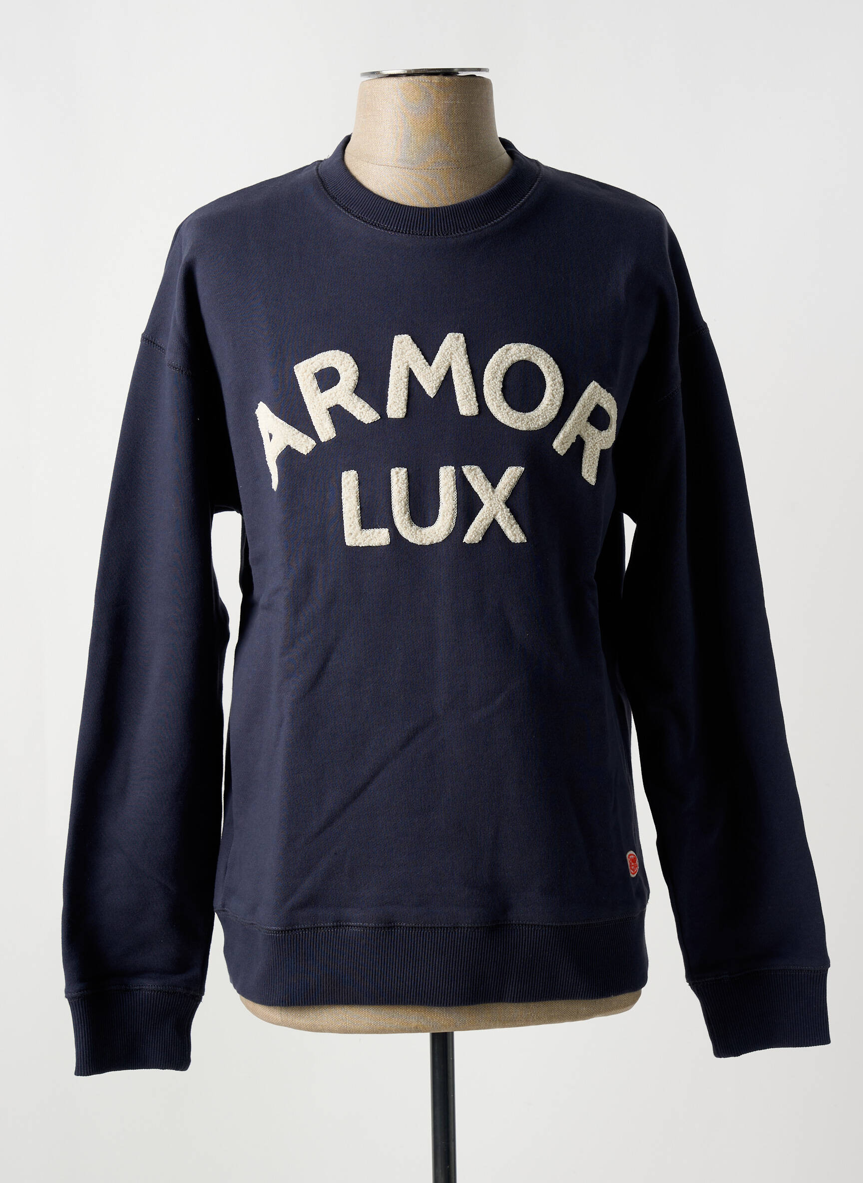Mikroskopas apvalus kaklas mėlyna ARMOR LUX vyras