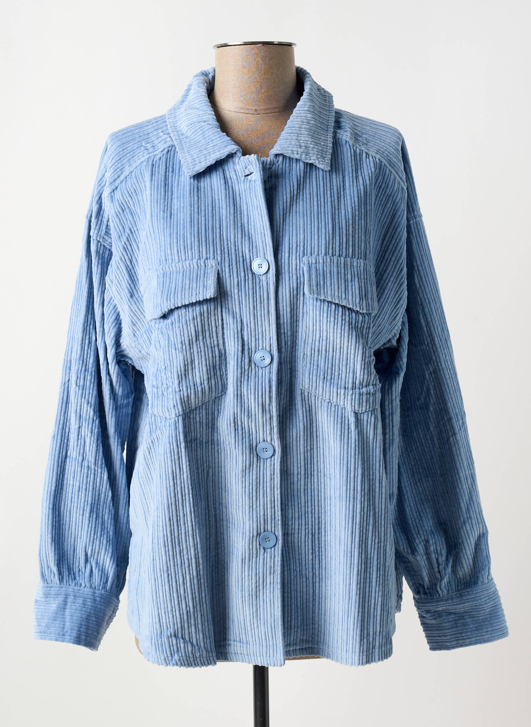 Moteriškas marškinys mėlyna GRACE & MILA moteris