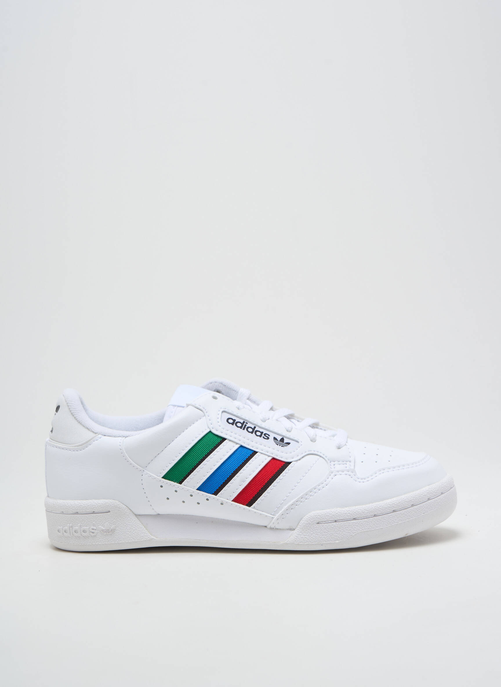Bėgimo bateliai apvalus mygtukas apvalus mygtukas baltas ADIDAS moteris
