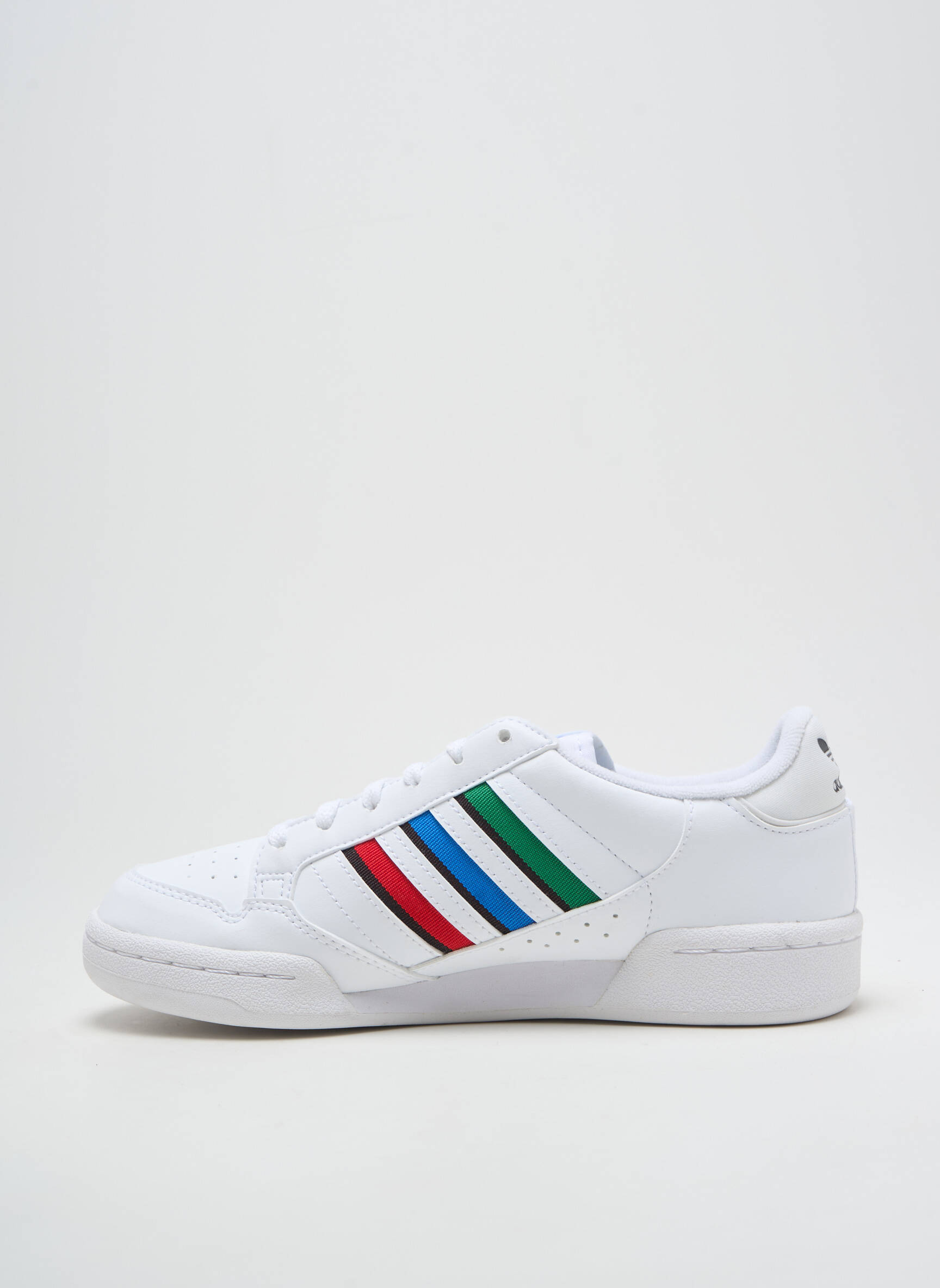 Bėgimo bateliai apvalus mygtukas apvalus mygtukas baltas ADIDAS moteris